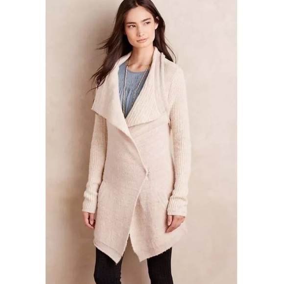 Anthropologie x La Fée Verte Drape Cardigan - Picture 9 of 9